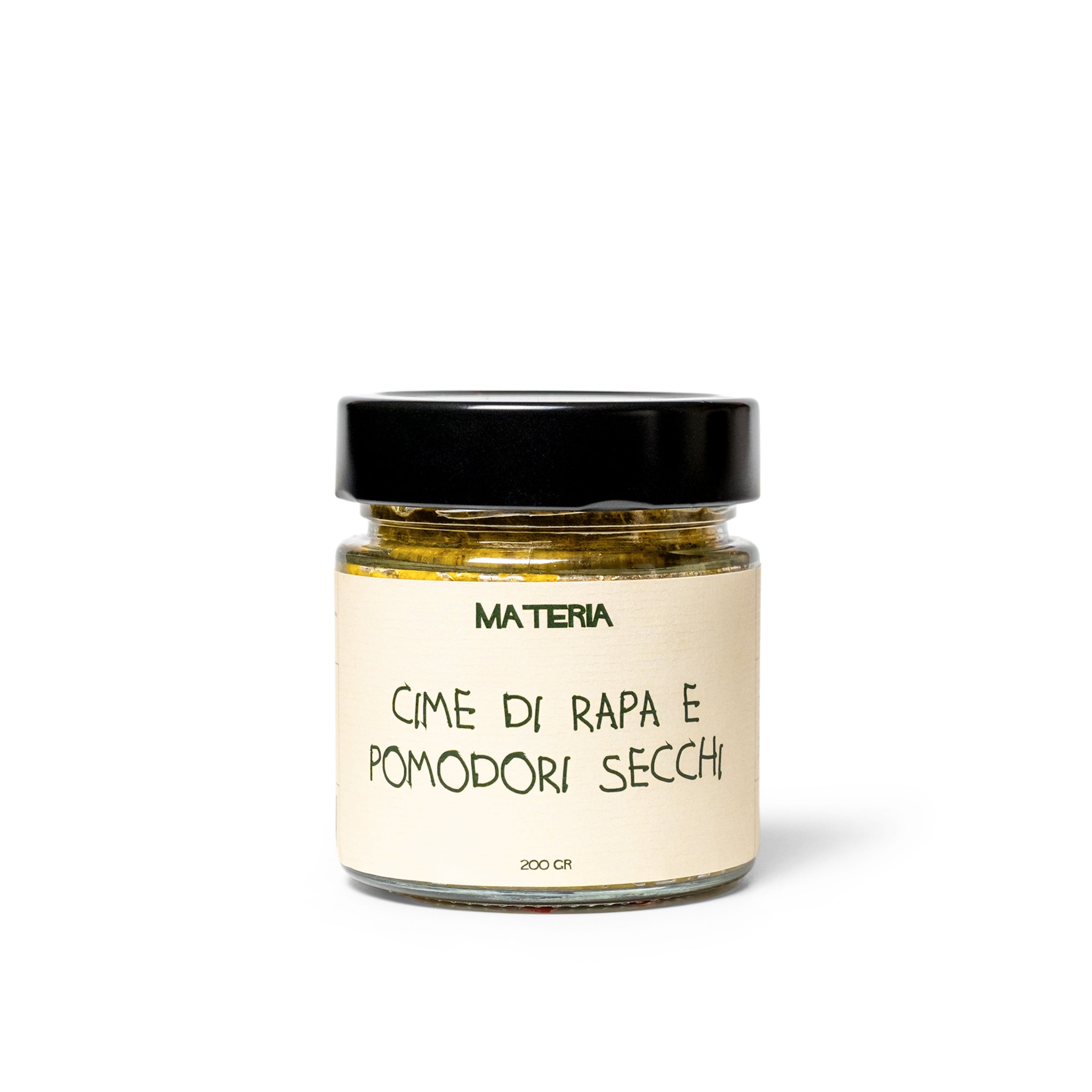 Cream of Turnip Tops and Sun-Dried Tomatoes