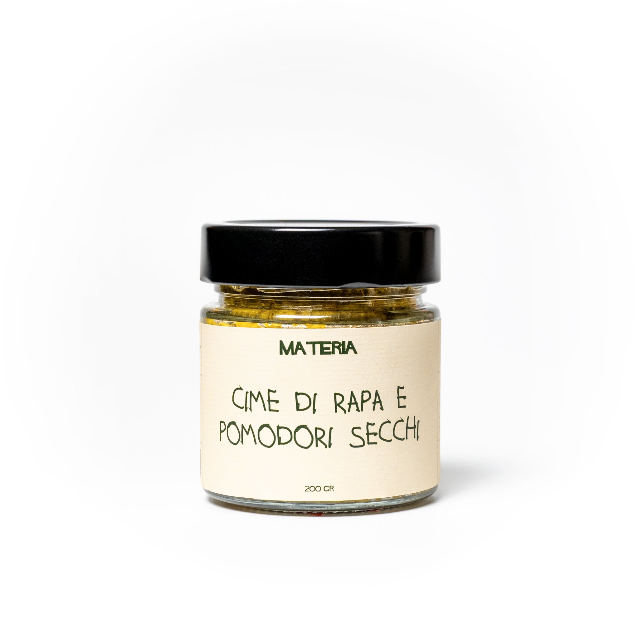 Cream of Turnip Tops and Sun-Dried Tomatoes