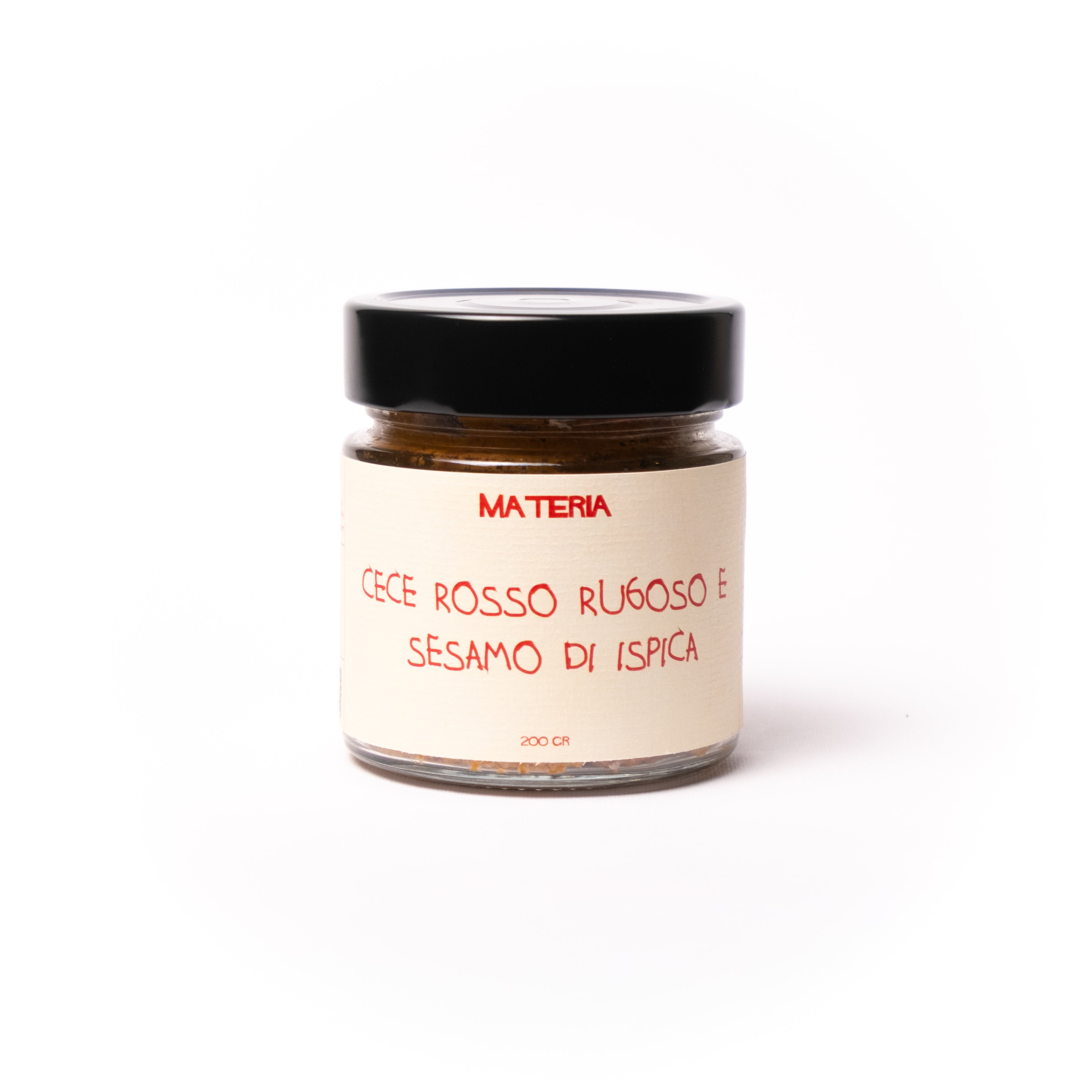Cream of red chickpeas from Gravina and Ispica sesame