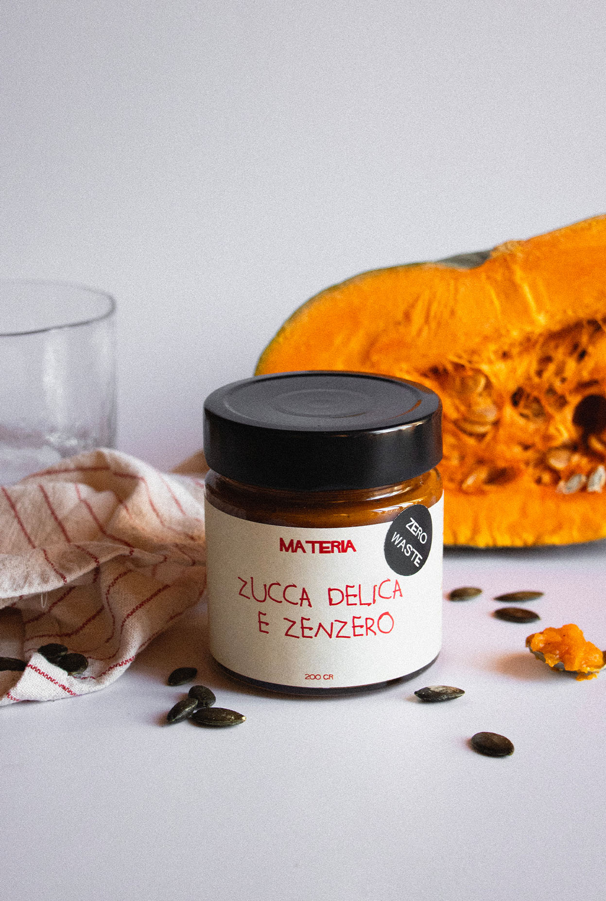 Confettura di Zucca Delica e Zenzero - Zero Waste