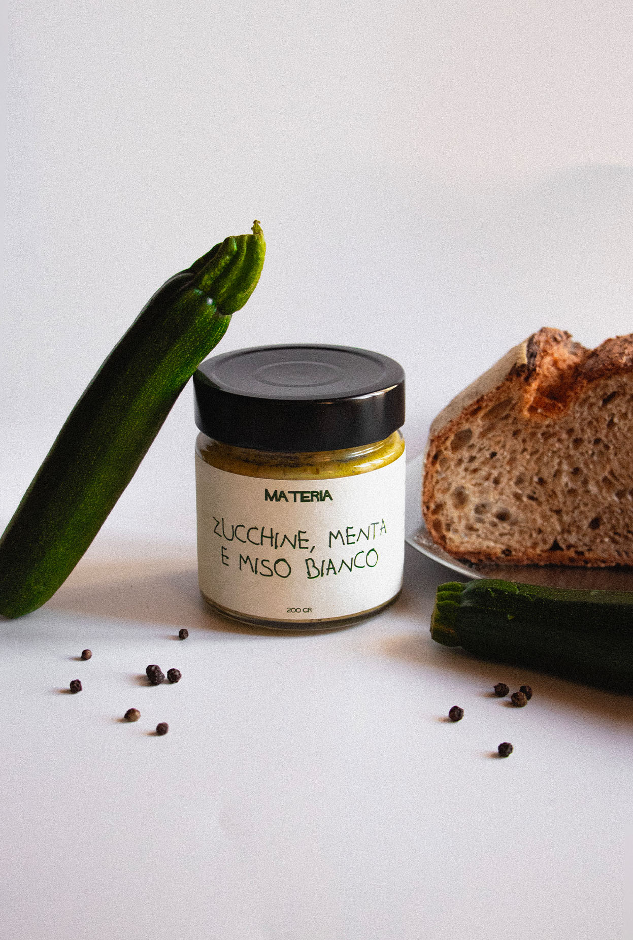 Crema di Zucchine, Menta e Miso Bianco